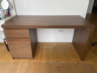 IKEA MALM Desk (Brown) (Pick-up after 4/14)