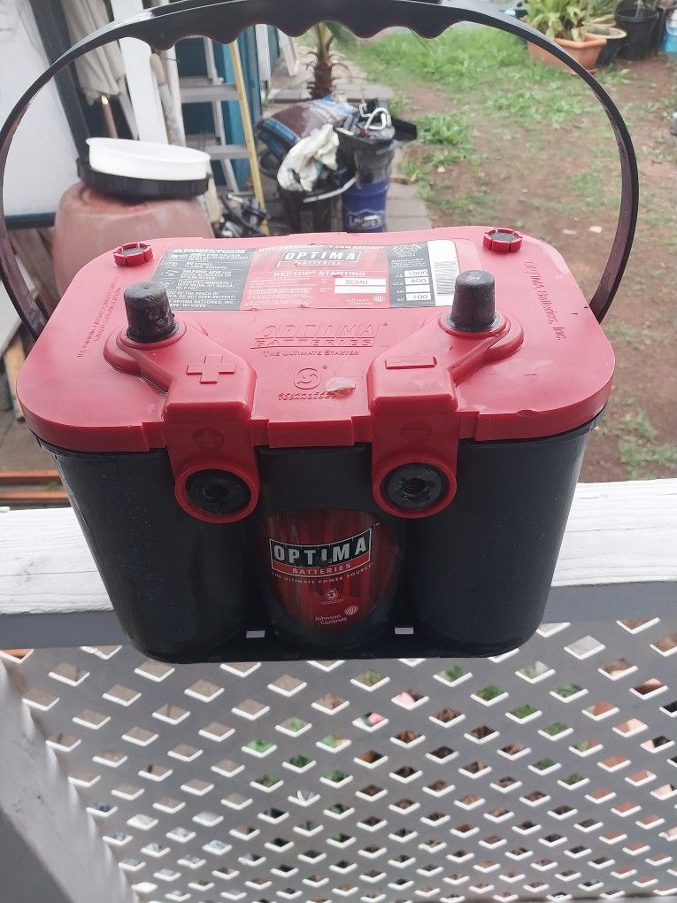 Optima Red Series Car Battery 800cca $120.00