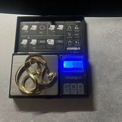 Gold Chain With Diamond 