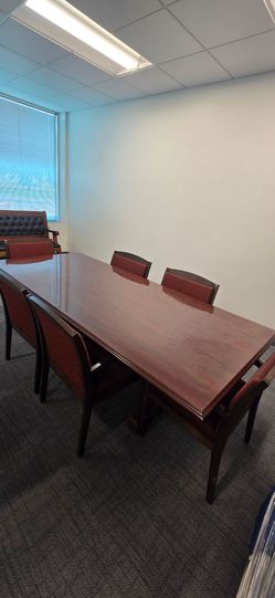 FREE 8' conference table and 11 chairs
