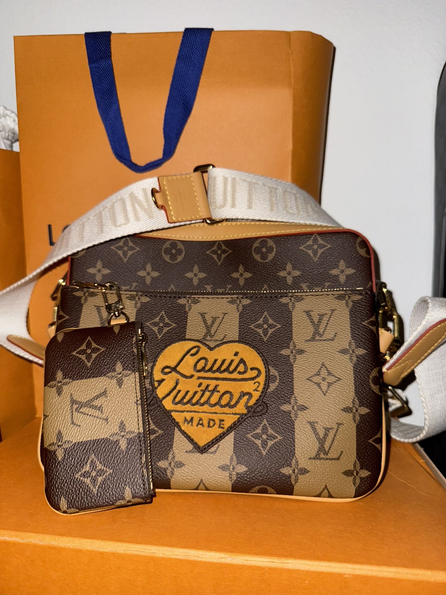 LOUIS VUITTON x NIGO Monogram Trio Messenger Bag #PG0094