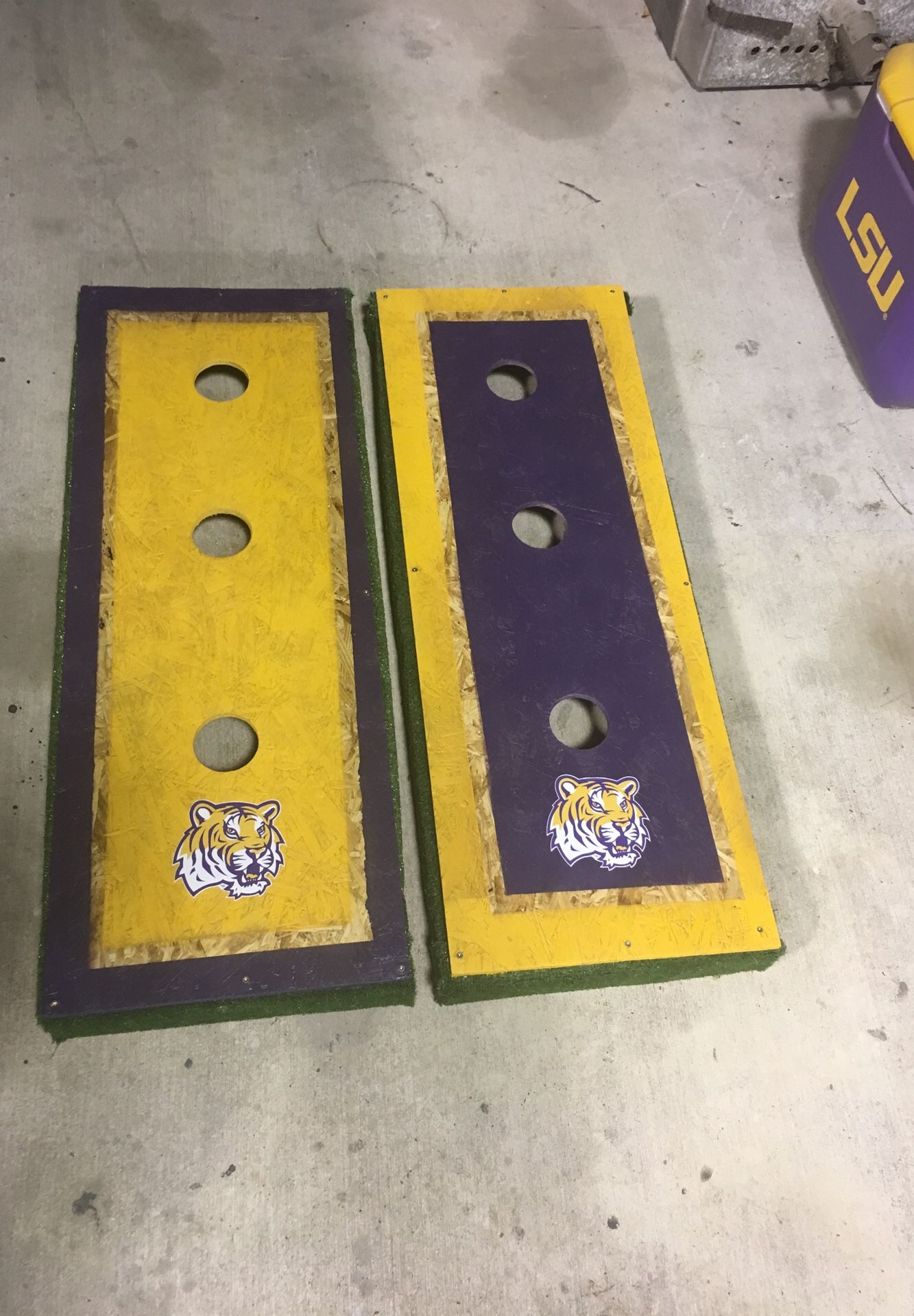 LSU CUSTOM WASHER BOARDS