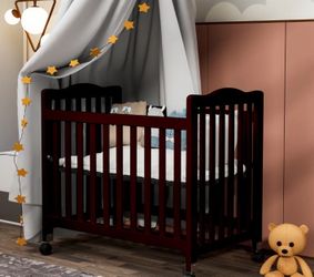 Crib and mattress