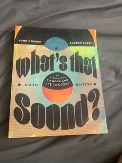 Whats that Sound 6th Edition