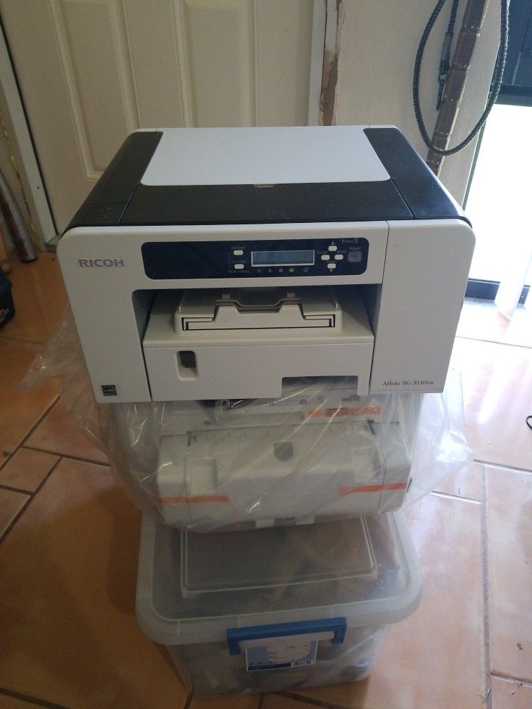 Ricoh SG 3110dn Sublimation  Two New Printers