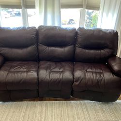 Leather Sofa 