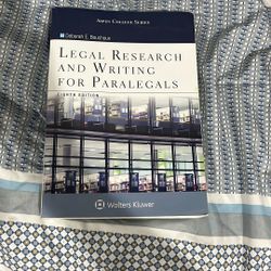 Legal Research And Writing For Paralegals Eighth Edition