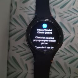 Samsung Galaxy Watch 4 Classic Stainless Steel Smart Watch, 42mm, Wifi Bluetooth, Black