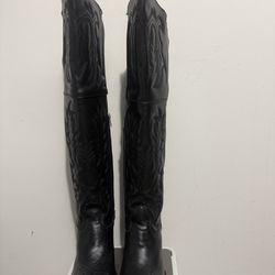 High Knee Western boots