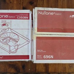 NuTone basic Bath Fan & Fan Motor Assembly