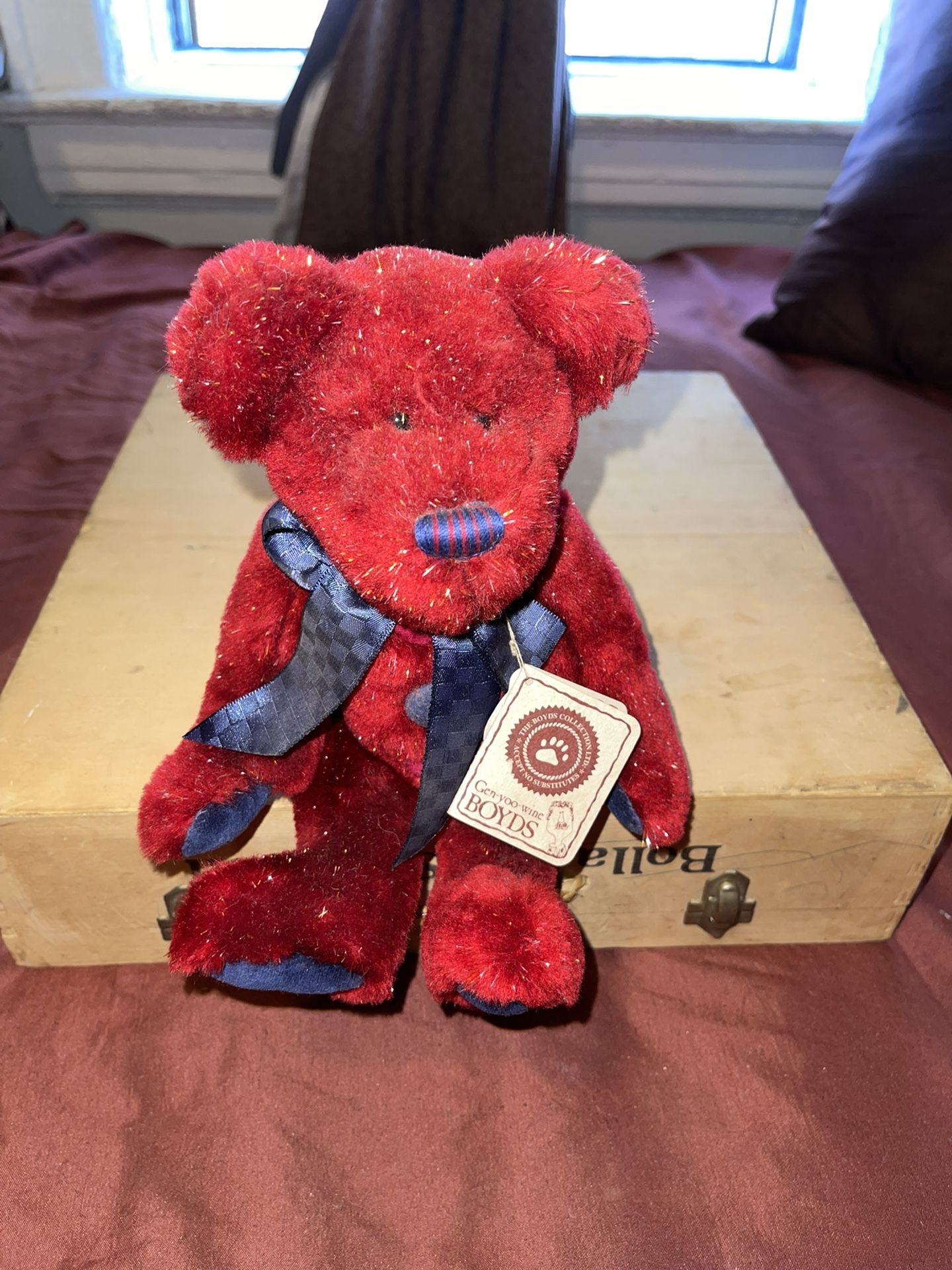 ‼️💥VINTAGE 1(contact info removed) Boyd’s Bear 