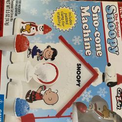 Snoopy Snow Cone Maker