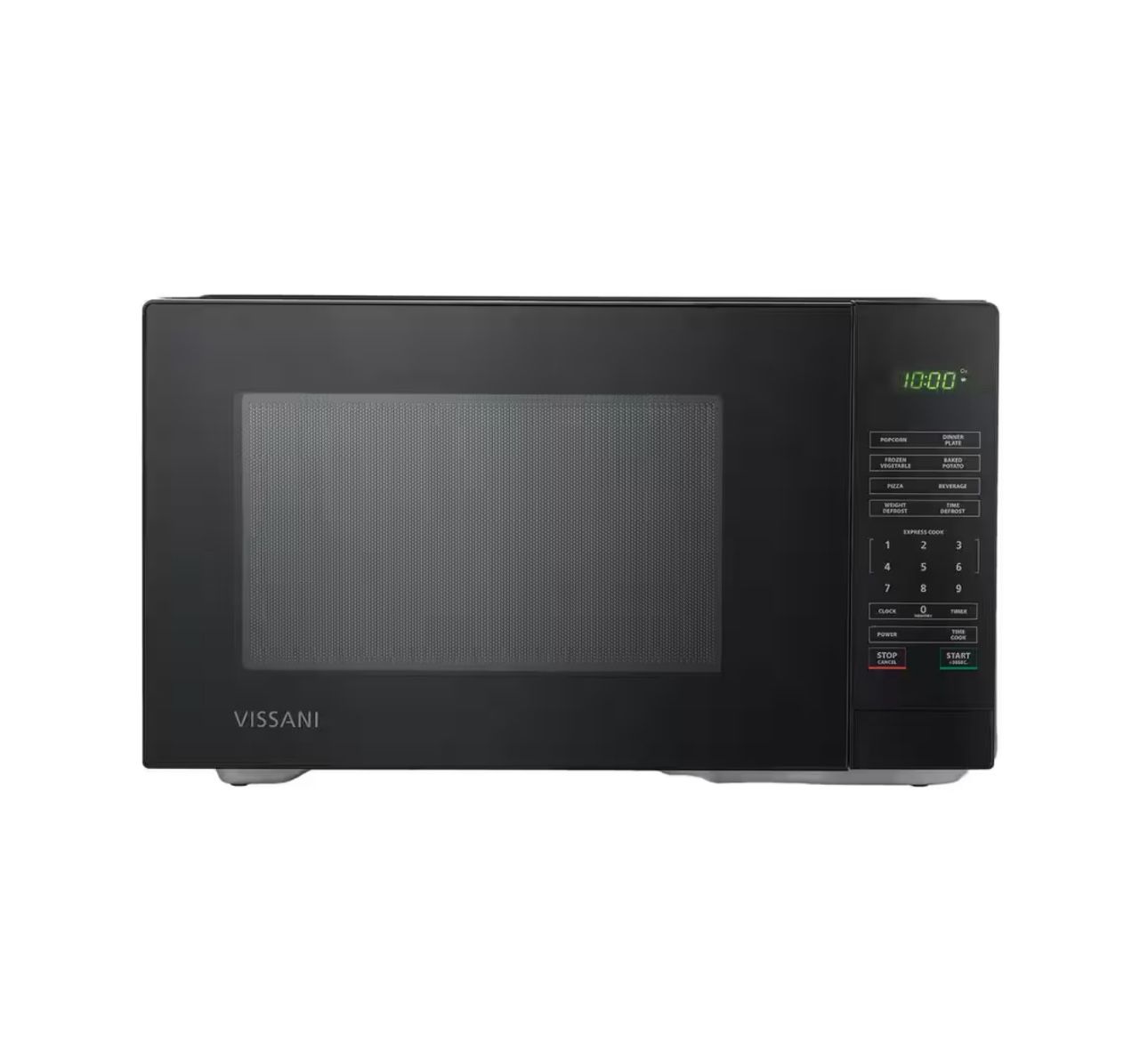 1.1 cu. ft. Countertop Microwave Oven in Black