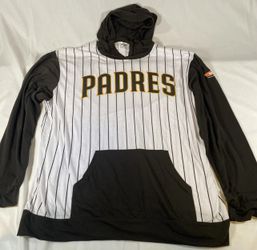 San Diego Padres Pinstripe Sweater Hoodie