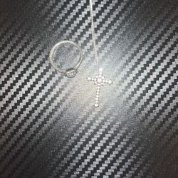 necklace and Pandora promise ring 