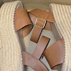 Size 8 Platform Wedges Tan