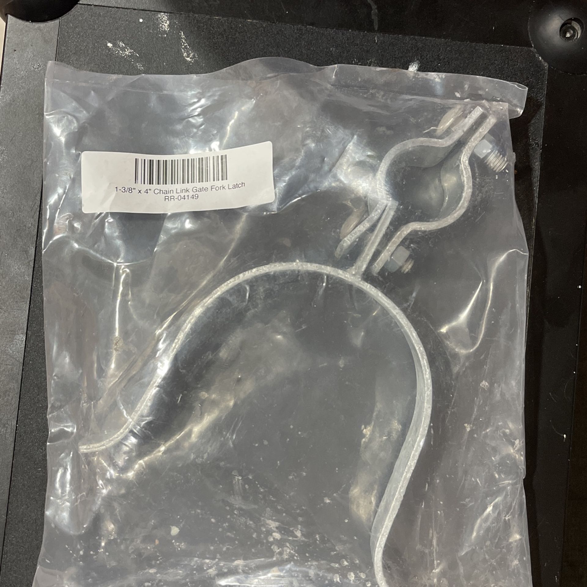 Chain Fence Fork Latch -Galvanized With Hold For Pad LLC
