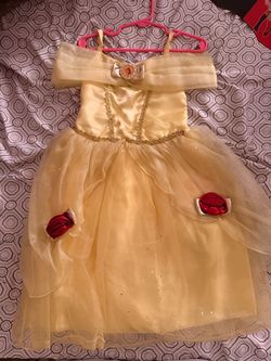 Disney Princess Belle Girls Costume Dress