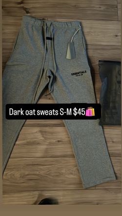 Dark oat sweats essentials