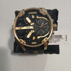 Diesel Mr. Daddy 2.0 Watch Black/Gold 