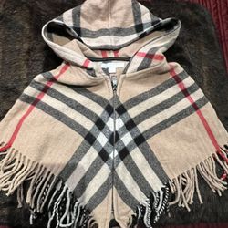 Hooded Poncho For Children 