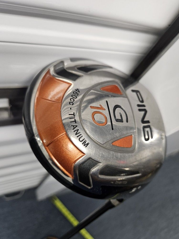 Ping G10 460cc Titanium Driver 9 Loft Golf Club RH Graphite