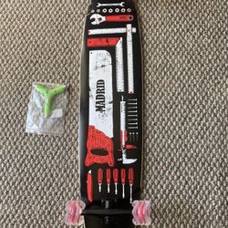 Madrid Longboard Skateboard 42β X 9.25β With Shark Wheels Regular Price $200 On Sale New And Ready To Ride