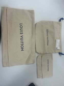 3 bundle Louis Vuitton Dust Baggies Beige-Original