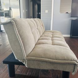  Light Gray Convertible Sofa Bed