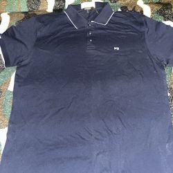 Sz Large Massimo Boni Polo Shirt