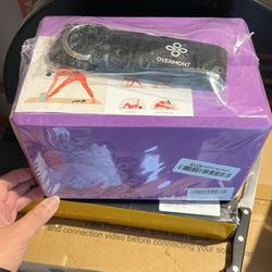 Overmont Yoga Block 2 Pack Supportive Latex-Free EVA Foam Soft Non-Slip Surface for General Fitness Pilates Stretching and Meditation 9"x6"x3" Yoga St