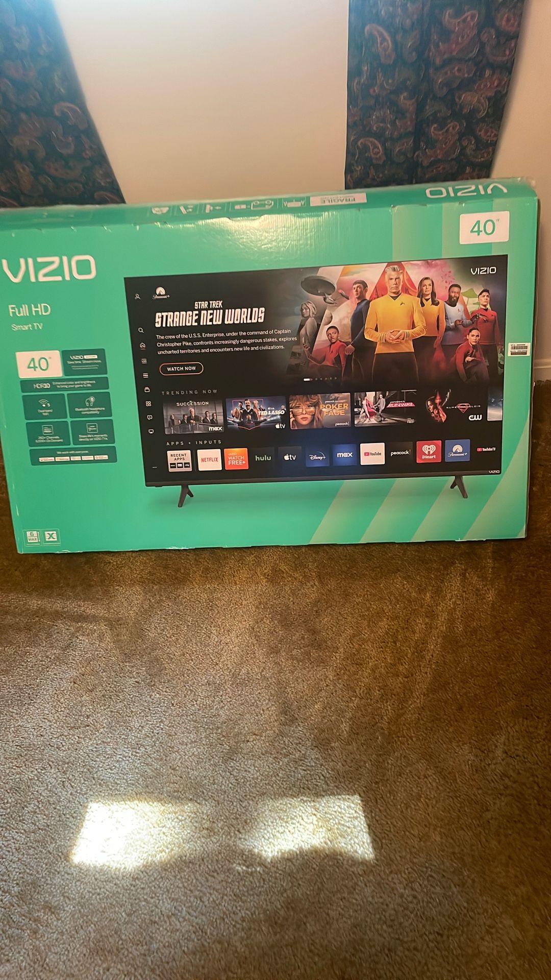 VIZIO 40” Smart TV