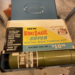 VINTAGE BENZ-O- MATIC PROPANE TORCH KIT