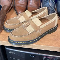 Doc Martens Men’s 13 46 Loafers Tan Taupe