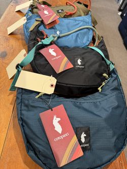 Cotopaxi 8L Shoulder Bag With Climbing Rope Strap Multi Colors