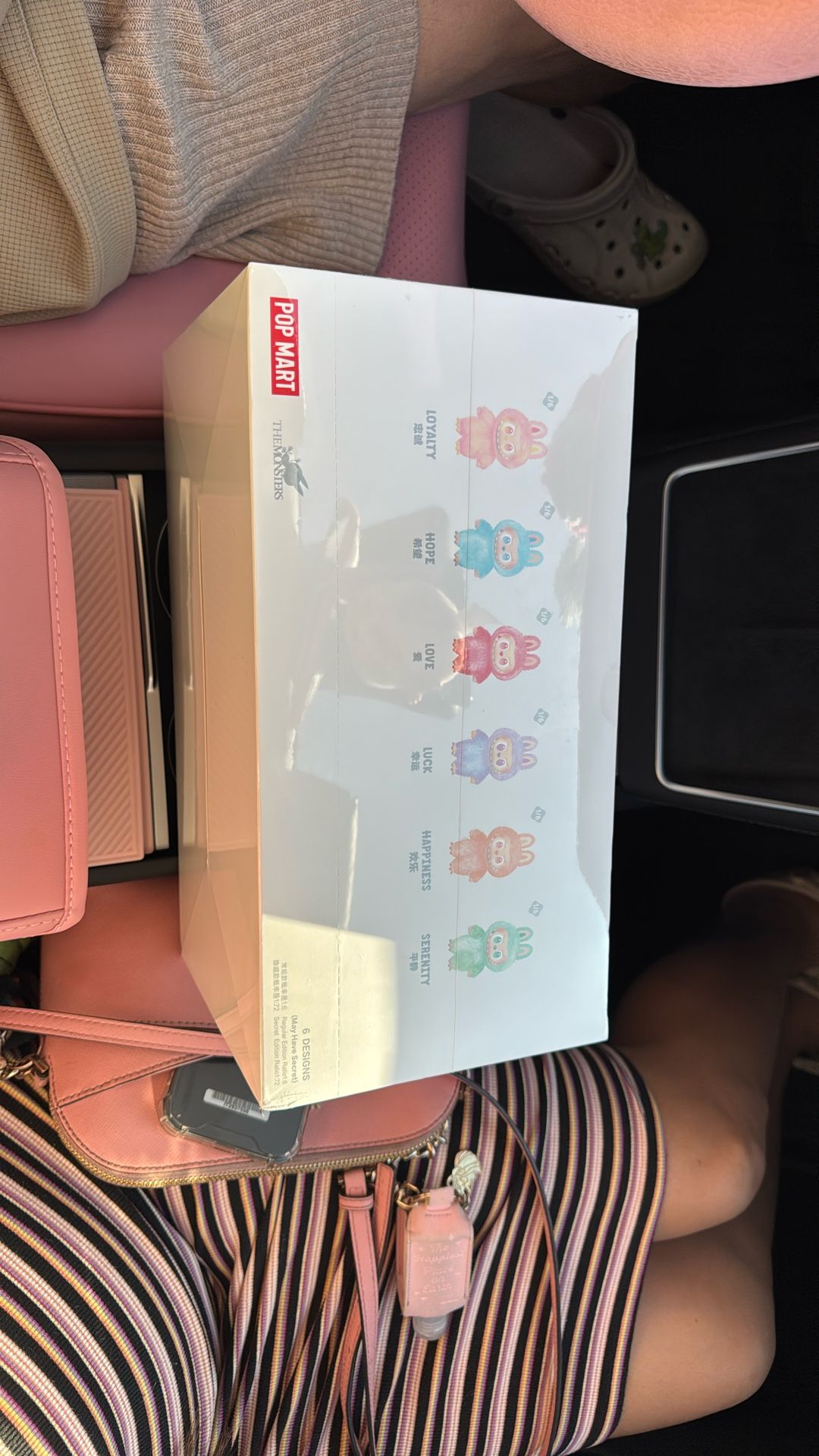 Authentic Unopened Labubu Big Into Energy Complete Set Of Six