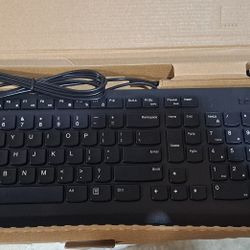 Lenovo Wired Keyboard & Mouse
