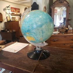 Vintage Rand McNally Light Up Glope