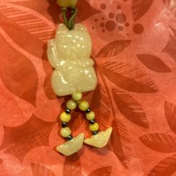 Lucky Cat pendant necklace 