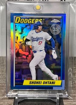 2025 Topps Chrome Shohei Ohtani 1990 35th Anniversary Refractor #90CB-7 🔥