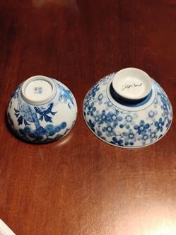Vintage quality Japanese porcelain tea cup/rice bowl.