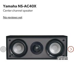 Yamaha Center Channel Speaker