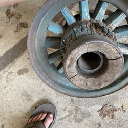 Wooden Spoke Wheel 1920’s