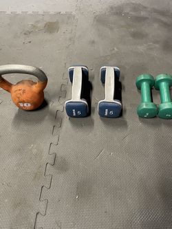 Dumbbells          15 dollars