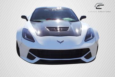 Blemished 2014-2019 Chevrolet Corvette C7 Carbon Creations DriTech Z06 Look Hood- 1 Piece