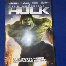 DVD The Incredible Hulk