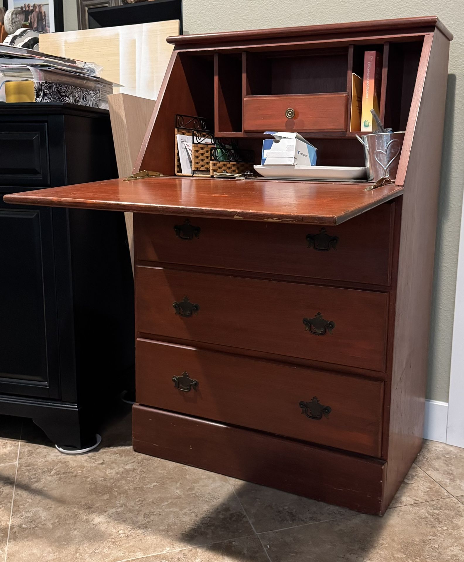 Rustic Secretary Desk