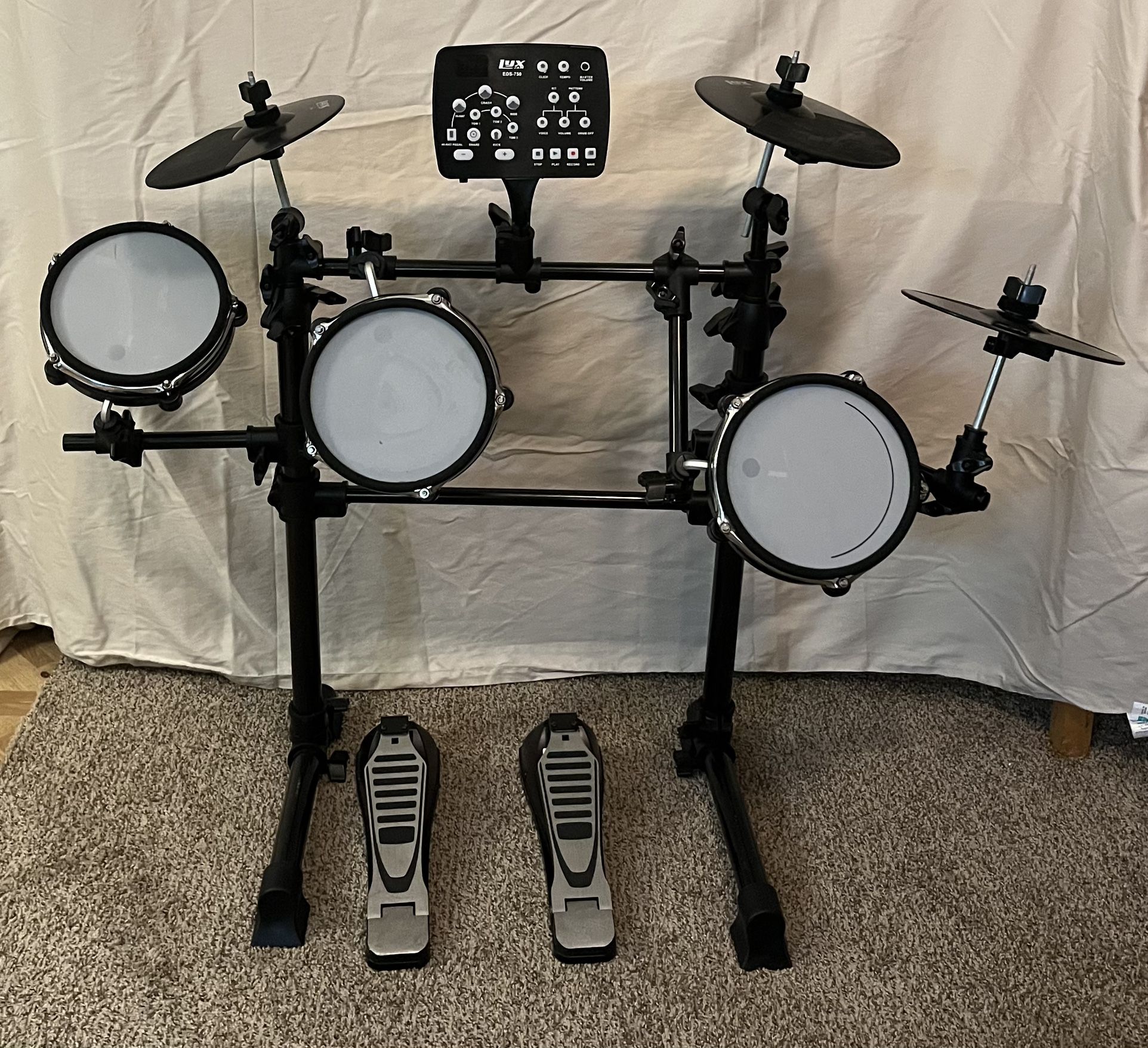 LYX Jam 6 Piece Electric Drum Set