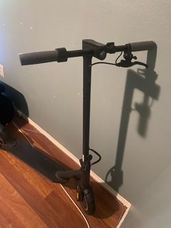 Black Electric Scooter