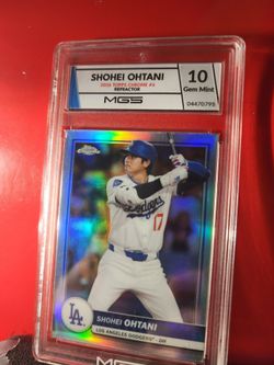 2026 Topps Shohei Ohtani Chrome Refractor Flagship #6 MGS 10 GEM-MT